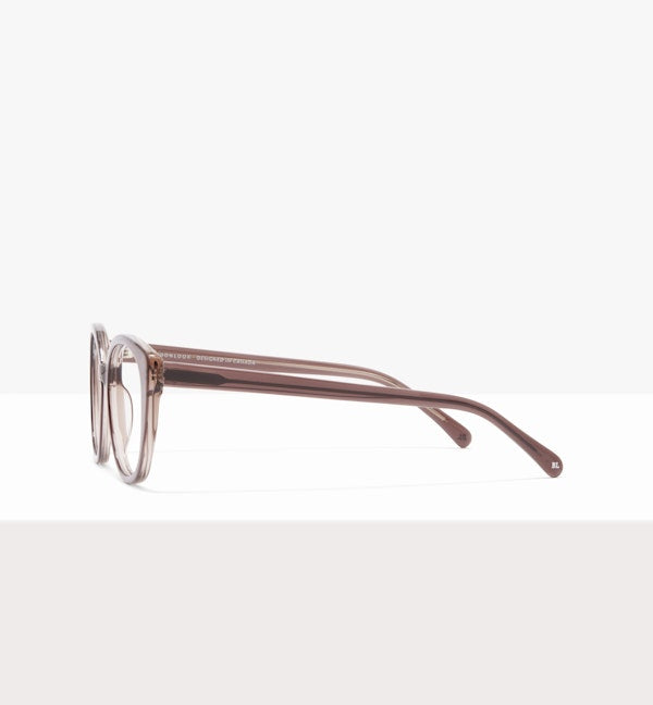 Stylish Ivy Eyeglasses for Women & Men - Trendy Retro Round Frame Glasses for Reading & Fashion - Perfect for Office, Daily Wear & Photo Shoots