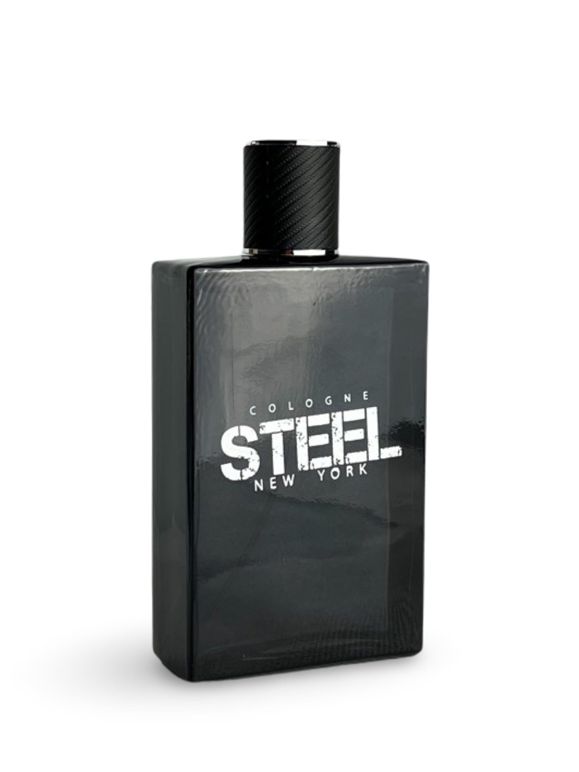 STEEL New York Men's Eau de Parfum - 3.4 Fl Oz Cologne with Grapefruit, Bergamot & Spicy Notes - Fresh Citrus & Woody Fragrance for Day & Night Wear - Perfect for Office, Date Night & Special Occasions