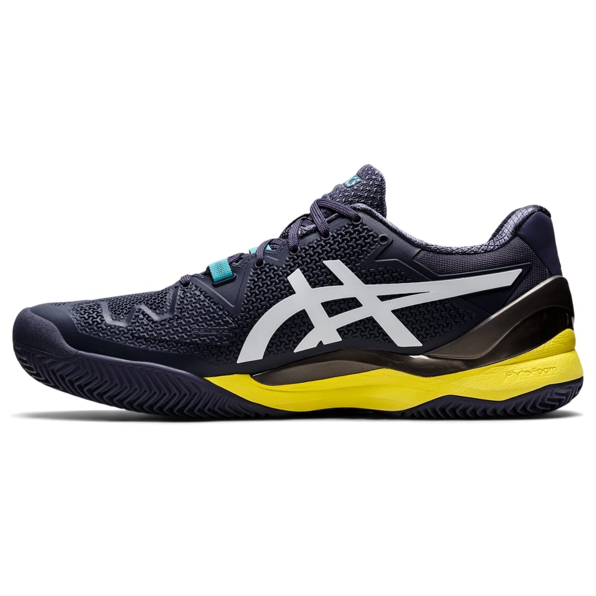 ASICS Men's Gel-Resolution 8 Clay Court Tennis Shoes - Lightweight & Durable for Competitive Play on Clay Courts