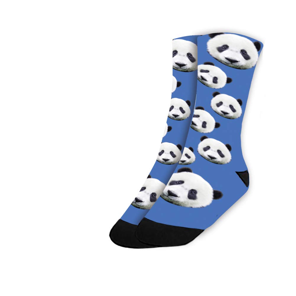 Custom Personalized Pet Face Socks with Photo - Cat & Dog Lover Crew Socks for Men & Women - Perfect Gift for Pet Owners, Gym & Casual Wear