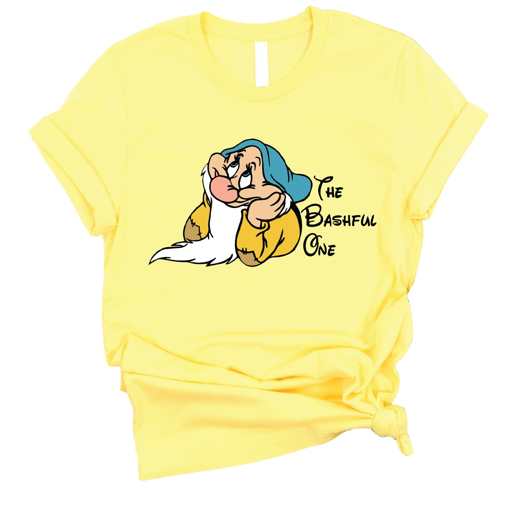 Custom Snow White & Seven Dwarfs T-Shirts - Personalized Cartoon Character Tees for Kids & Adults - Disney-Inspired Family Matching Outfits for Theme Parks & Cosplay