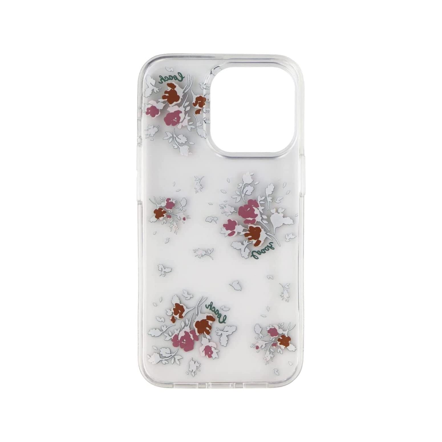 Coach Rose Bouquet iPhone 13 Pro Case - Slim Protective Hardshell Cover with Clear Design | Perfect for Everyday Use, Travel & Gift Giving