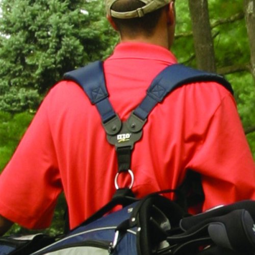 Izzo Golf Dual Comfort Swivel Strap for Carry Bags - Adjustable Padded Shoulder Strap for Golf Stand Bags & Cart Bags | Perfect for Walking Golf Courses & Driving Range Practice