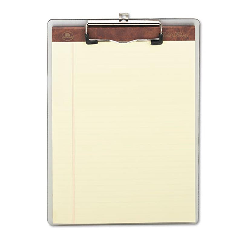 Silver Plastic Brushed Aluminum Clipboard for 8.5 x 11 Forms - Professional Office, School, and Business Use - Perfect for Documents, Notes, and Presentations