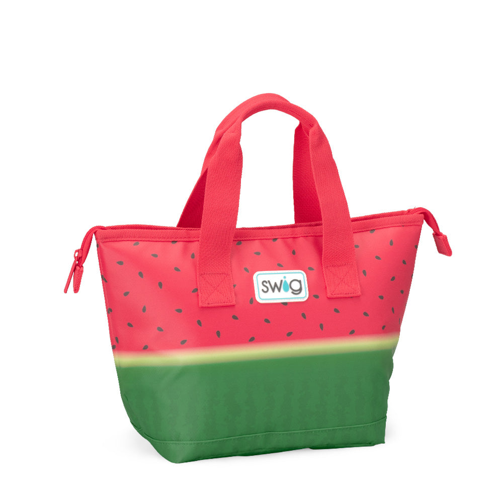 Melon Slice Insulated Lunch Bag - Reusable & Leak-Proof Cooler for School, Work & Picnics | Cute Watermelon Design Lunch Box for Kids & Adults
