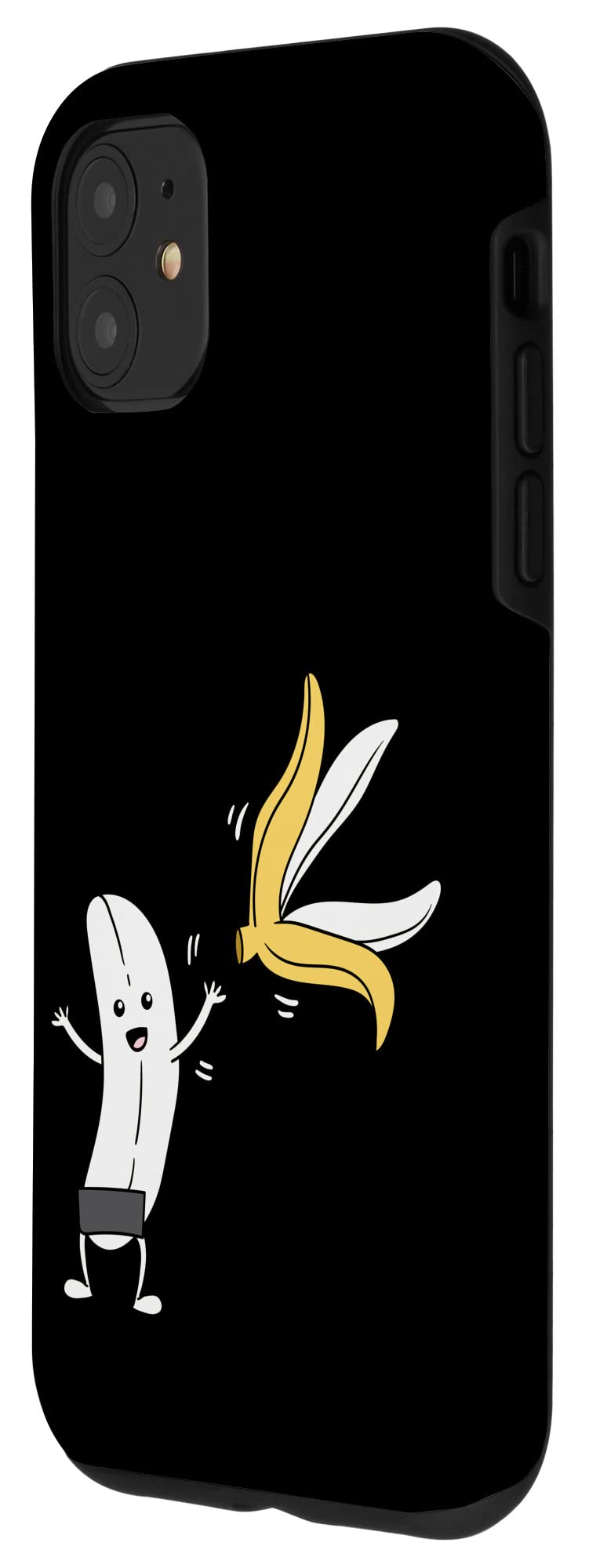 Funny Vegan iPhone 11 Case - Eco-Friendly Plant Based Banana Design - Perfect for Vegetarians & Eco-Conscious Users - Great for Daily Use, Gifts & Environmental Awareness