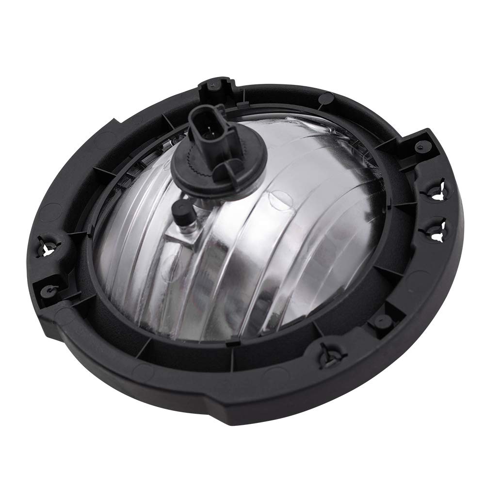 Brock Replacement Halogen Headlight Set - Driver & Passenger Side Compatible with 55078149AD 55078148AD | Perfect for Night Driving & Vehicle Maintenance