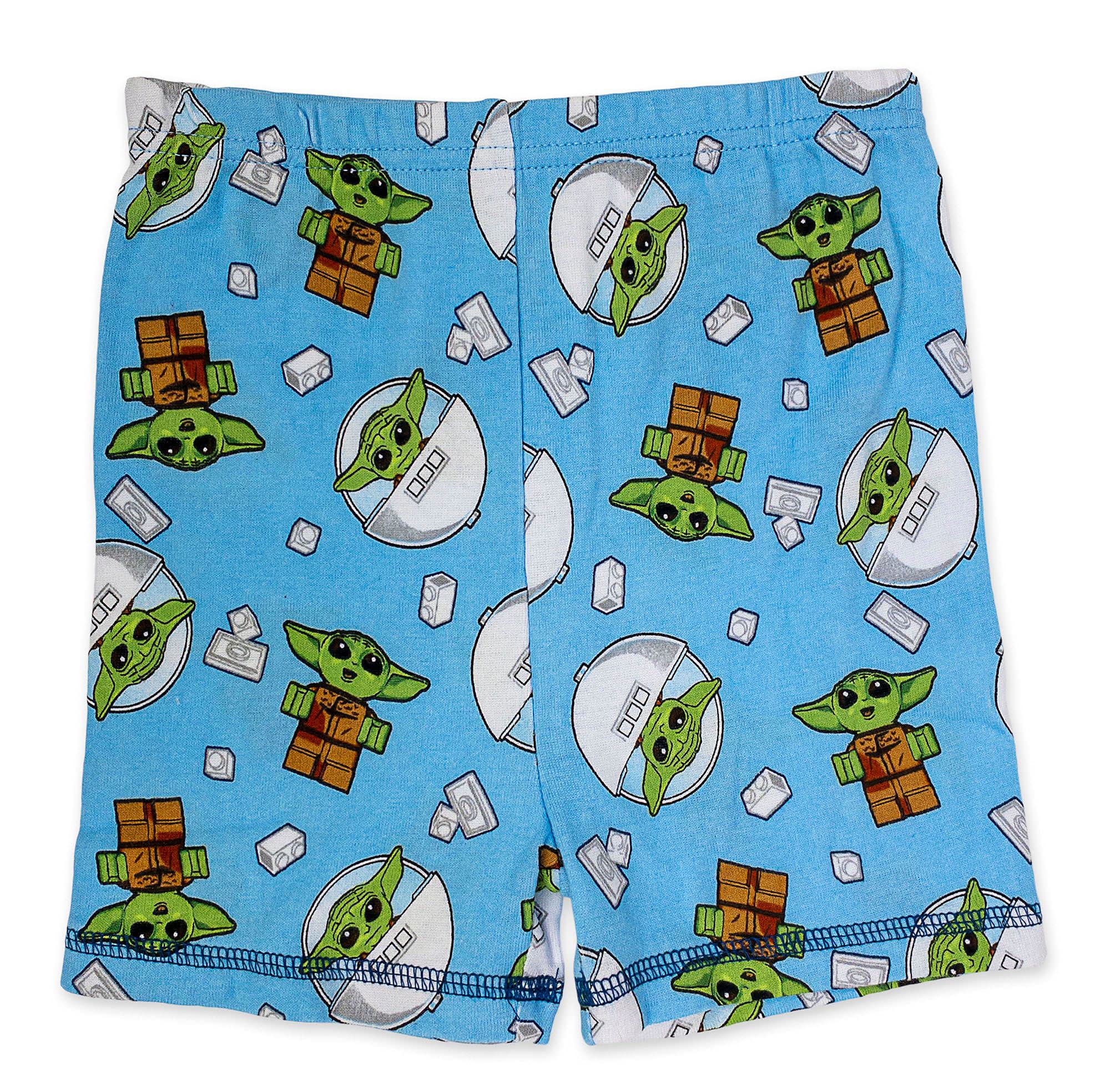 LEGO Star Wars The Child (Baby Yoda) Cotton Pajama Set for Toddler Boys - 3T Blue | Soft Sleepwear for Kids, Birthday Gift & Star Wars Themed Bedtime Outfit