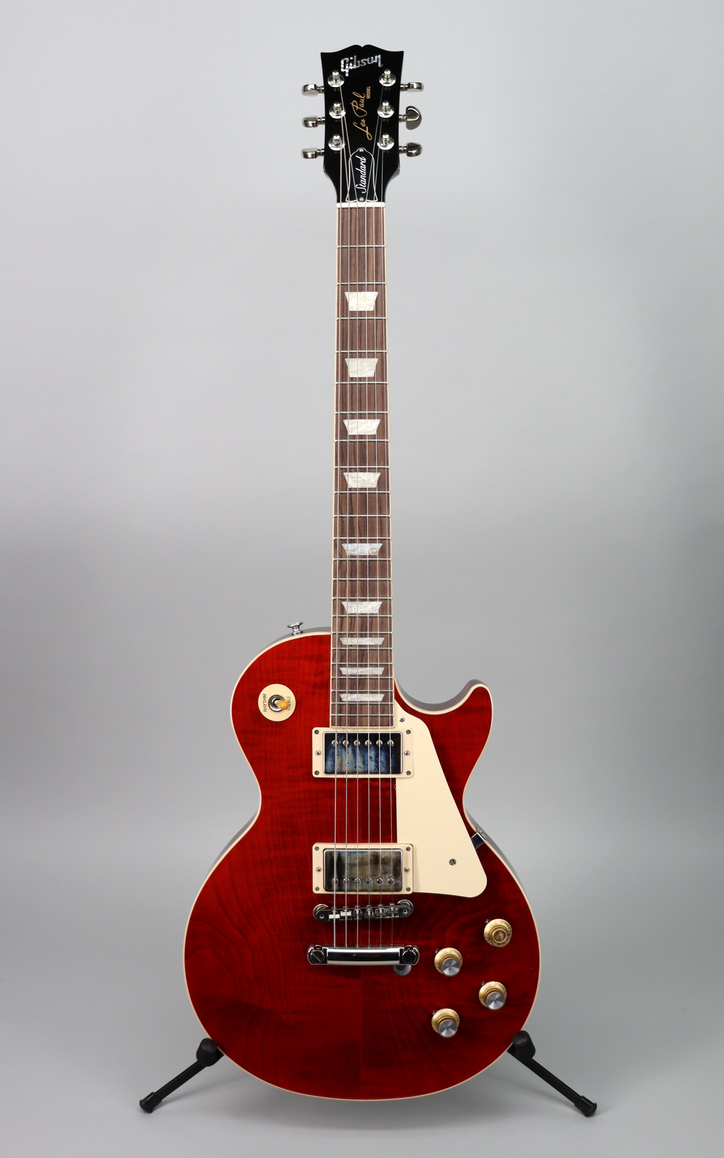 Gibson Les Paul Standard '60s Electric Guitar with Figured Top - Vintage Cherry Sunburst Finish | Perfect for Rock, Blues & Stage Performances