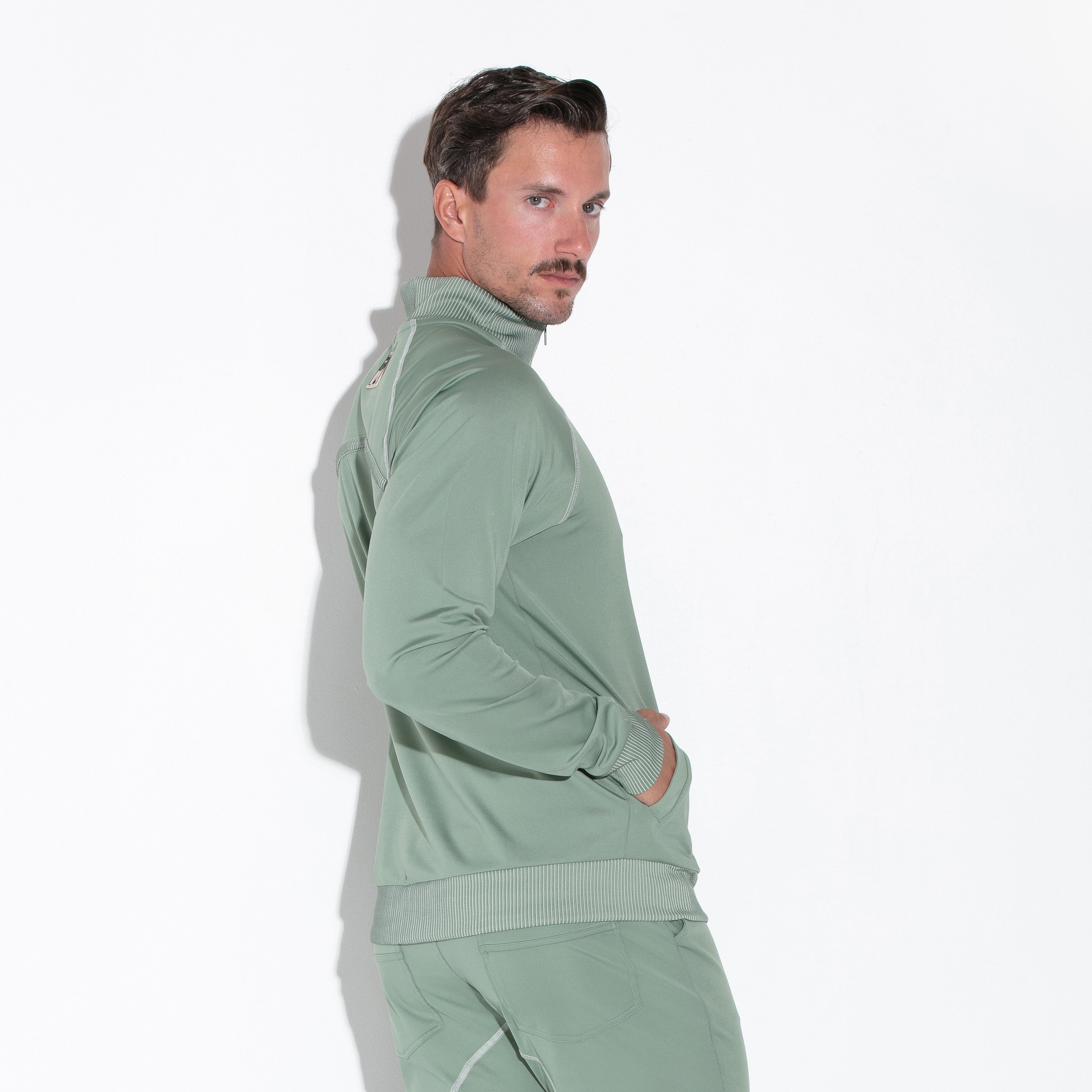 Code 22 Reflex Track Jacket 9740 - Lightweight Green Running Windbreaker for Men & Women - Perfect for Jogging, Gym Workouts & Outdoor Sports