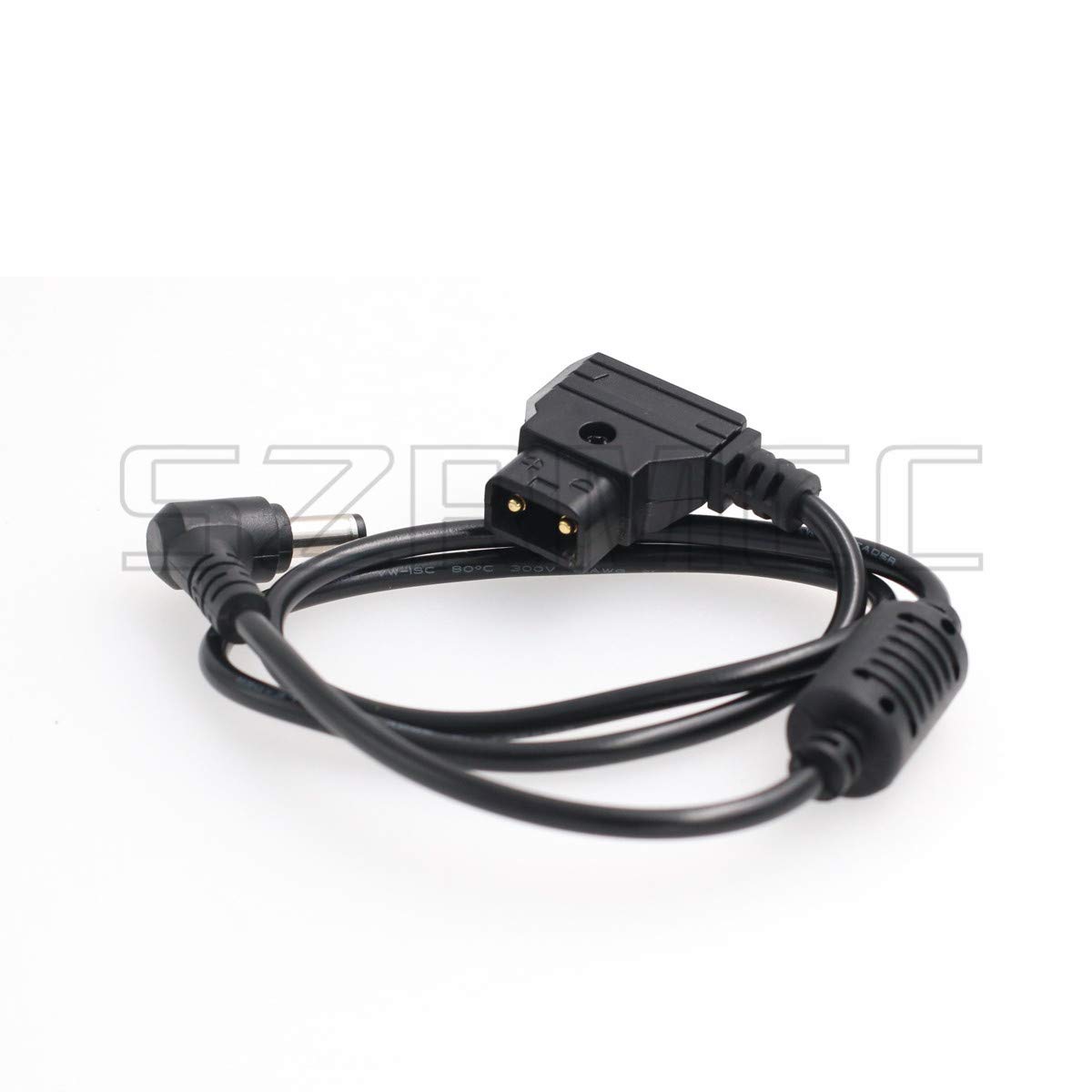 Anton-Bauer D-Tap to DC 5.5x2.5mm Power Cable - Right Angle Connector with Magnetic Ring (60cm) for DSLR Rig, Blackmagic Cameras & SmallHD DP6-SDI/DP6-SLR Monitors | Perfect for On-Set Power Supply & Field Videography
