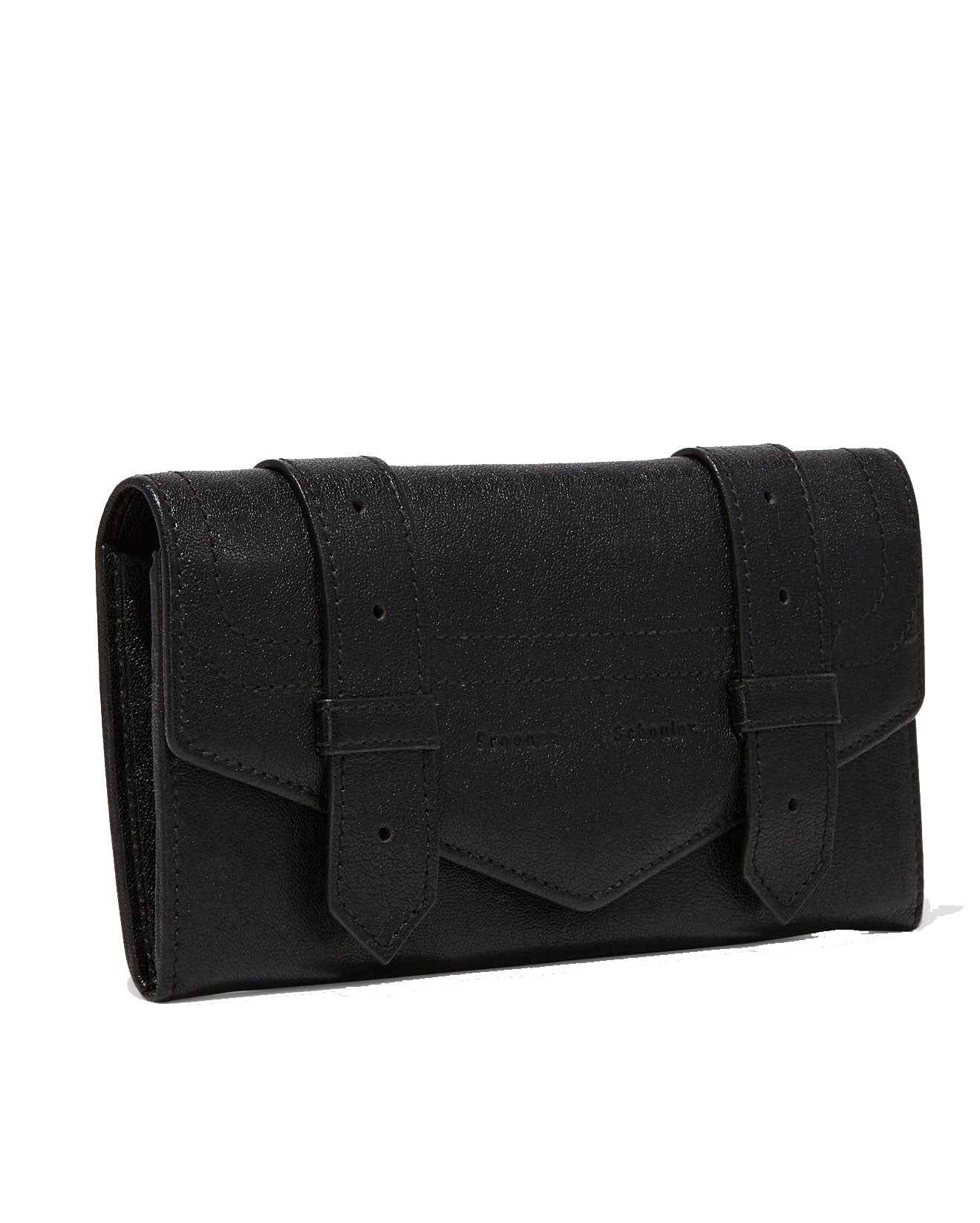Premium PS1 Continental Flap Wallet (Genuine Leather) - Black | Slim RFID-Blocking Men's Wallet for Business & Travel | Perfect Gift for Dad & Husband