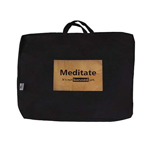 Friends Of Meditation Buddha Bliss Yoga and Meditation Chair - Premium Foldable Floor Seating for Home, Studio & Outdoor Zen Practice