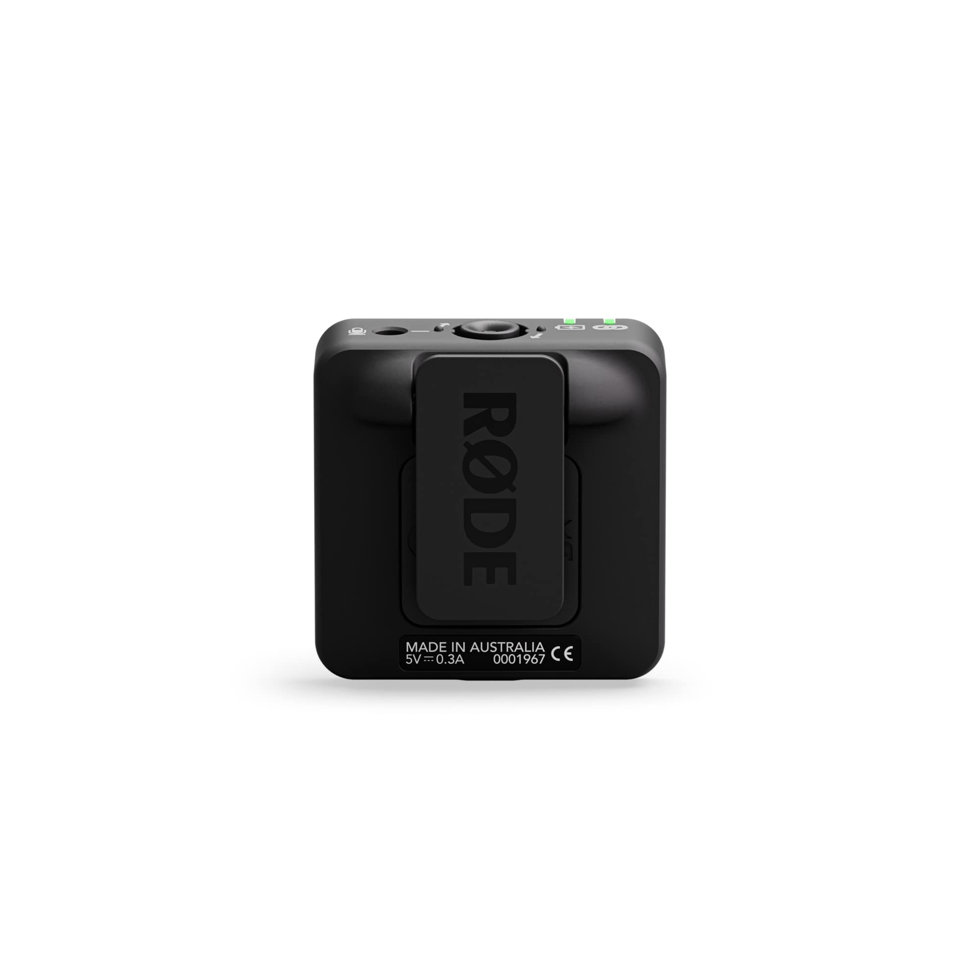 RØDE Wireless ME TX Ultra-Compact Wireless Microphone Transmitter with Built-in Mic, Onboard Recording & 200m Range - Perfect for Filmmaking, Interviews, YouTube Videos, Podcasting & Live Streaming (Transmitter Only)