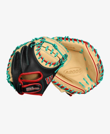 Wilson A2000 Fall 2024 Series PF33SS 33-Inch Baseball Glove for Catchers - Professional Quality Leather Mitt for Baseball Training & Games