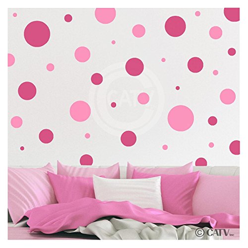 Pink & Dark Pink/Set of 32