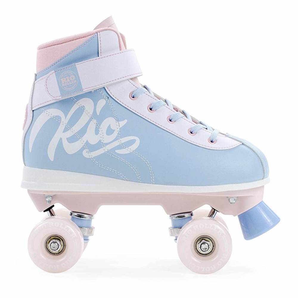 Rio Milkshake Roller Skates - Women's Retro Quad Roller Skates for Outdoor & Indoor Skating - Perfect for Rink, Park, and Street Skating