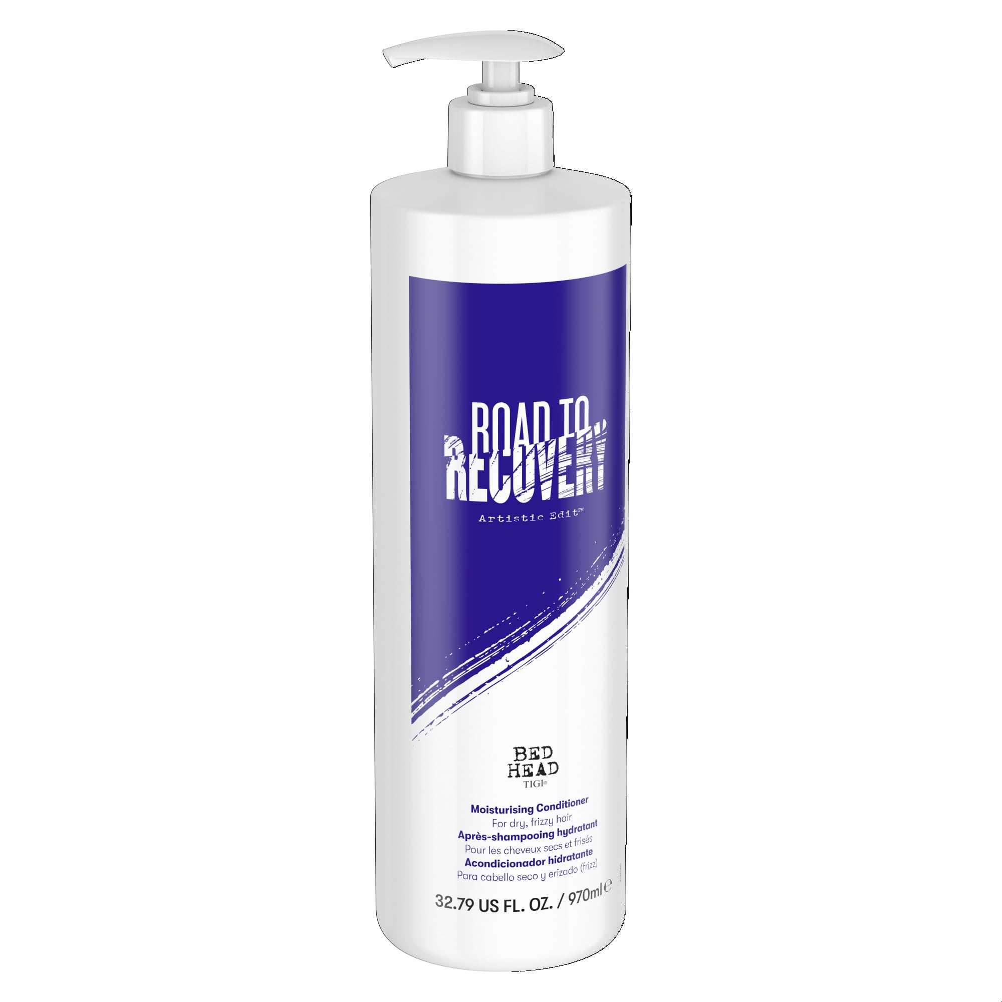 Bed Head Artistic Edit Moisturizing Conditioner for Damaged Hair - Keratin & Coconut Oil Treatment (32.79 fl oz, Pack of 6) | Deep Repair for Dry, Brittle Hair - Perfect for Salon-Quality At-Home Hair Care & Post-Color Treatment