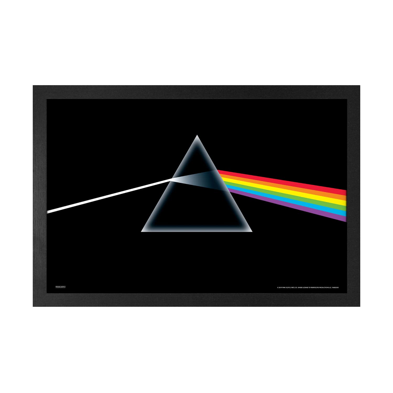 Pink Floyd The Dark Side of the Moon Album Cover Poster - 11x17 Inches Wall Art Print for Home Decor, Bedroom, Living Room & Office - Vintage Music Poster for Fans & Collectors - Perfect for Gifts & Music Room Decor