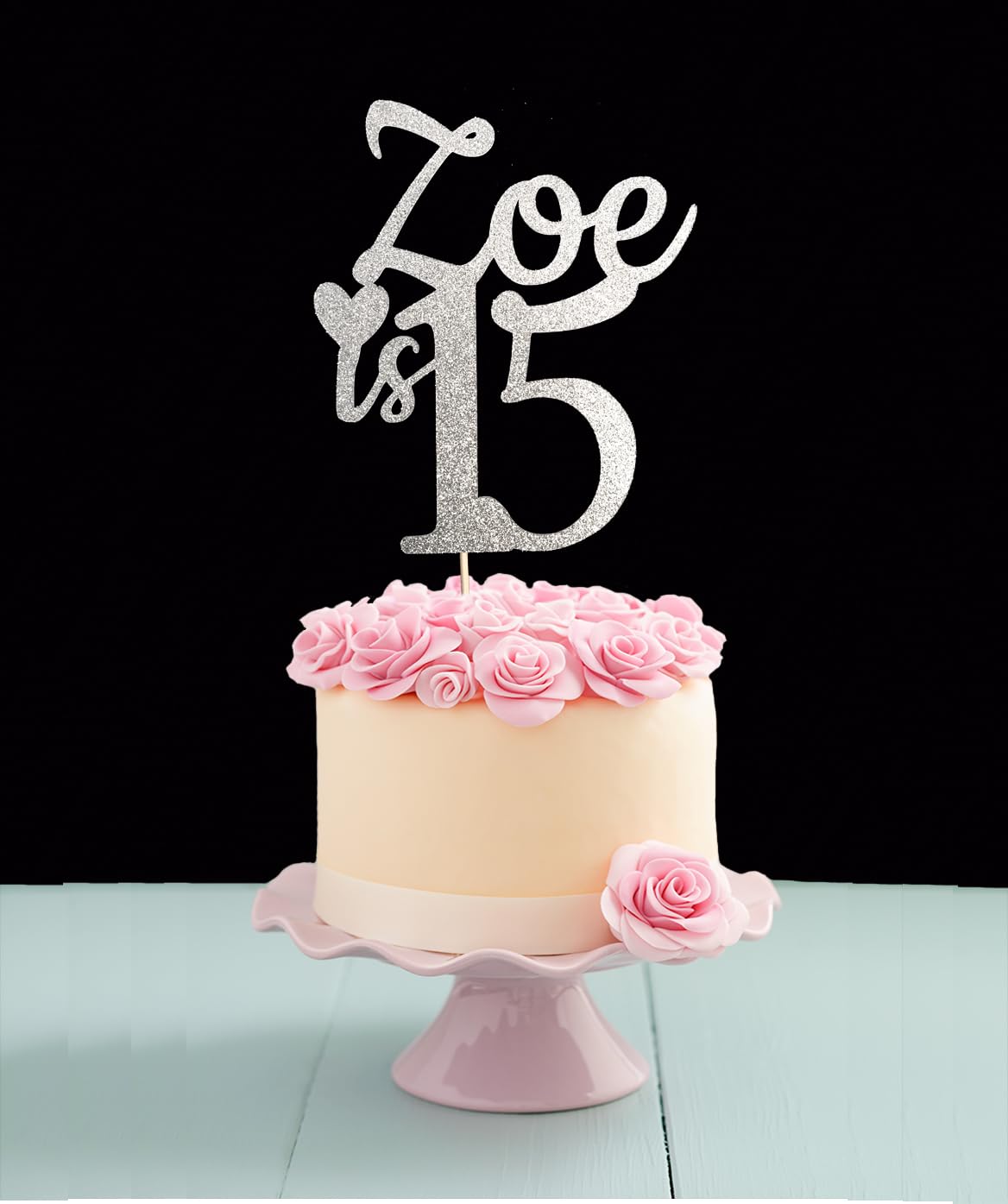 Custom Birthday Cake Topper - Personalized Fabulous Cake Decoration for Weddings, Anniversaries & Special Celebrations | Unique Party Decor