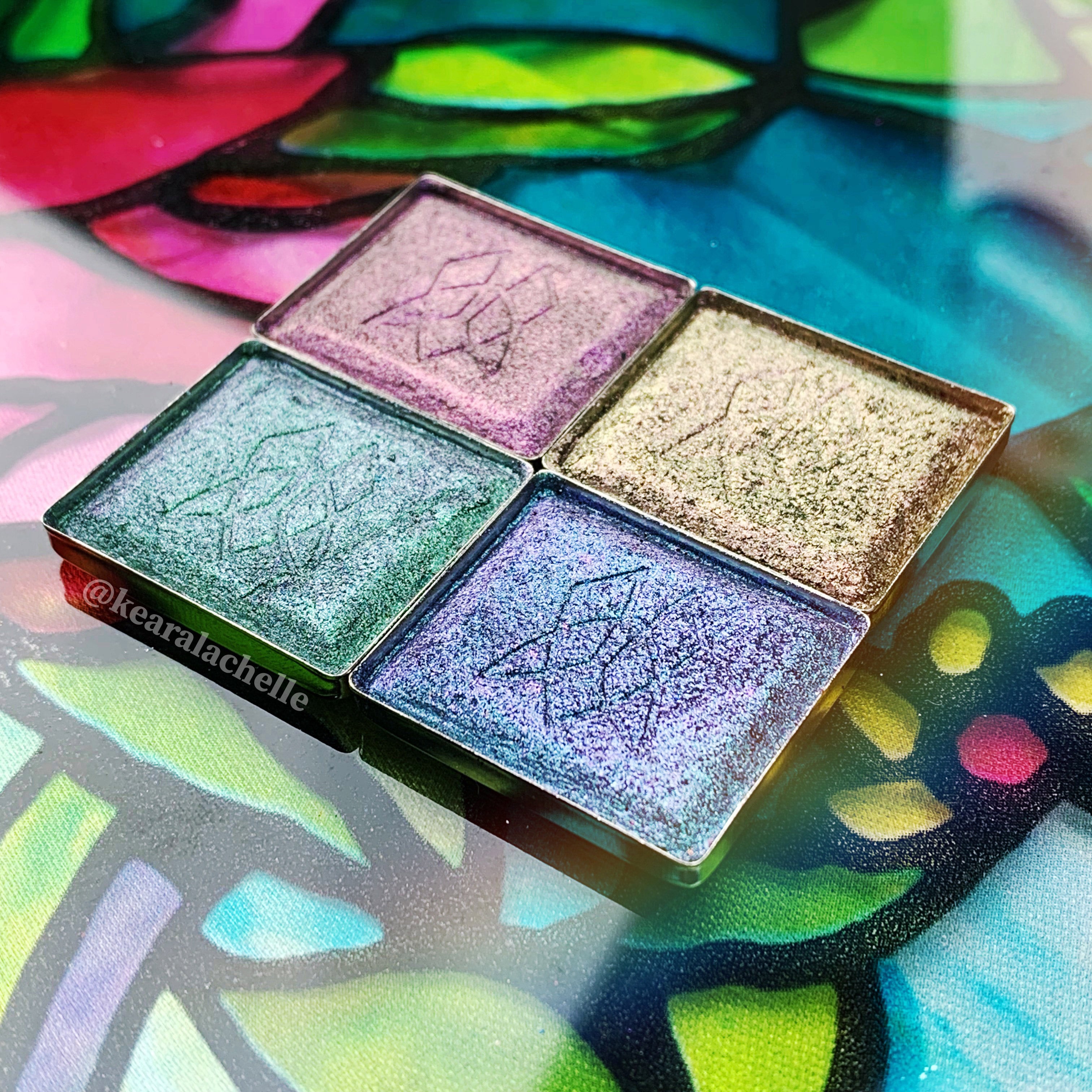Pastel Multichrome Eyeshadow Palette - Long Lasting Highly Pigmented Makeup for Day & Night Looks - Perfect for Parties, Weddings & Special Occasions