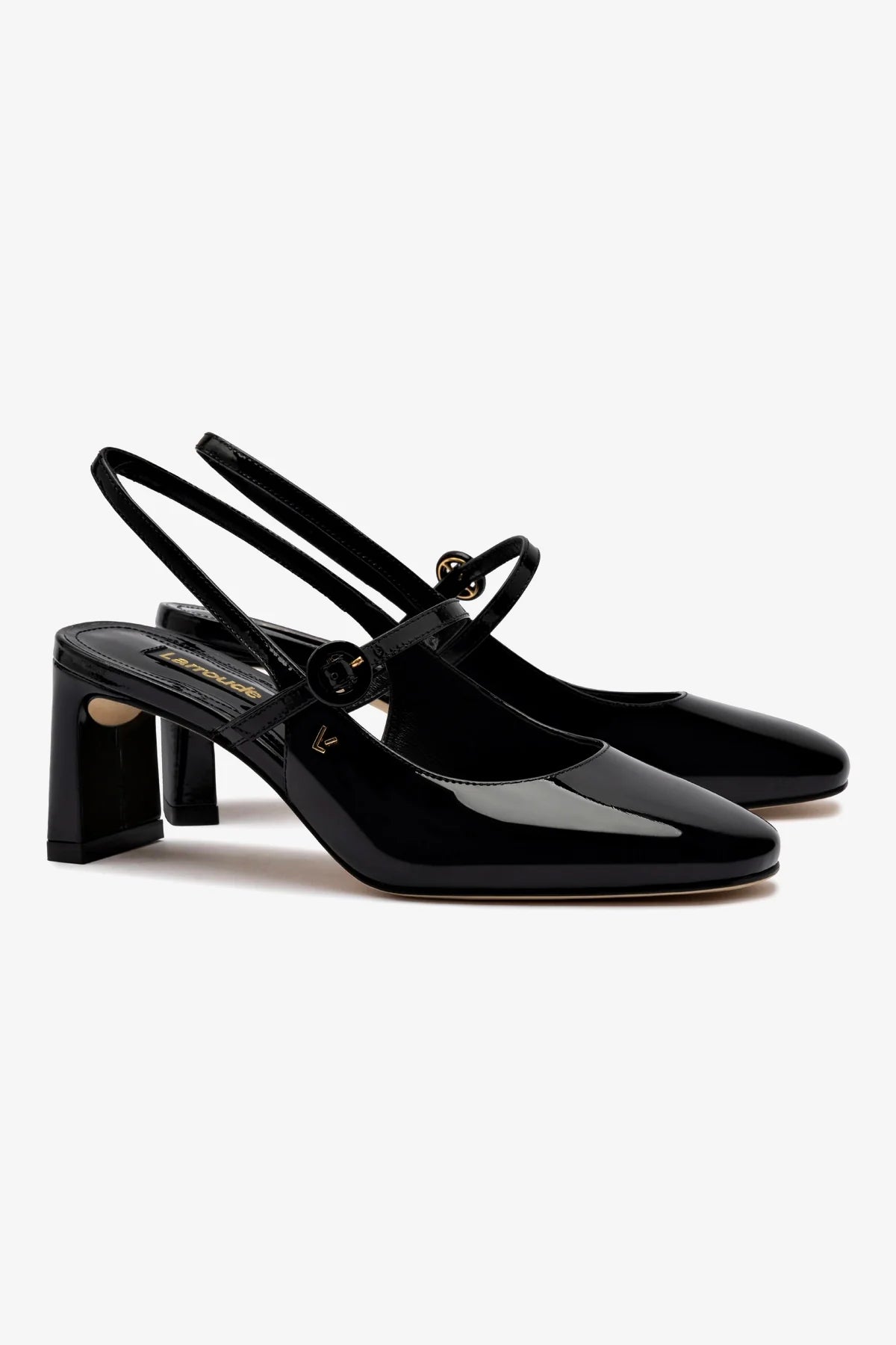 Georgina Black Patent Leather Pumps - Stylish High Heels for Women | Perfect for Office, Parties & Special Occasions