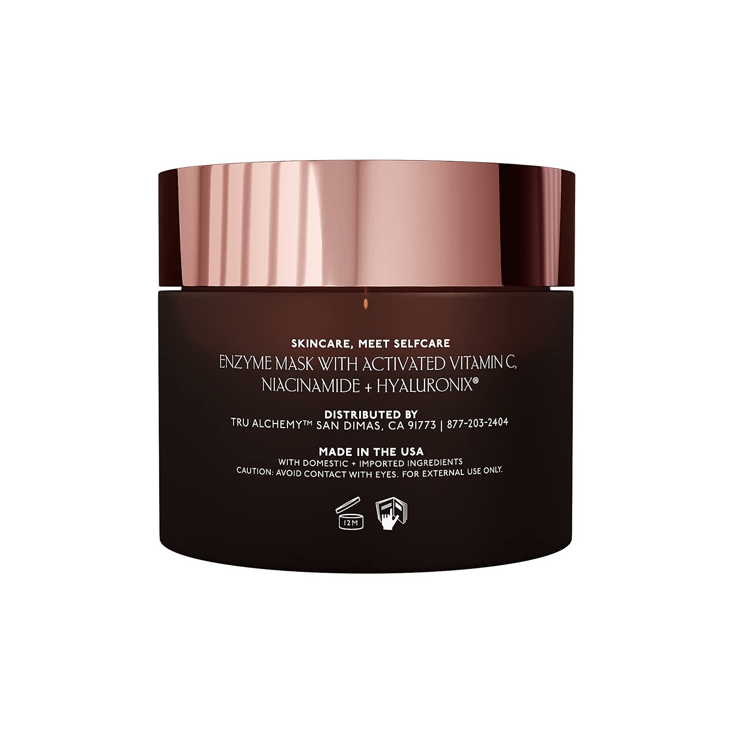 Tru Alchemy Mystic Mask - Deep Pore Cleansing Clay Facial Mask with Kaolin Clay, Vitamin C & Niacinamide for Blackheads, Acne & Age Spots - Detoxifying & Exfoliating Face Mask for Glowing Skin (1.8 oz) - Perfect for Spa Night & Self-Care Routine