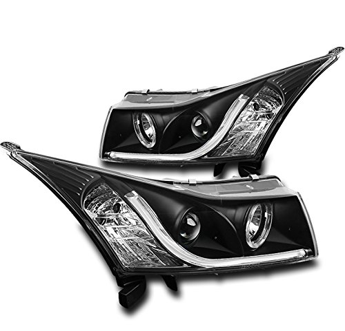 Black housing with clear lens