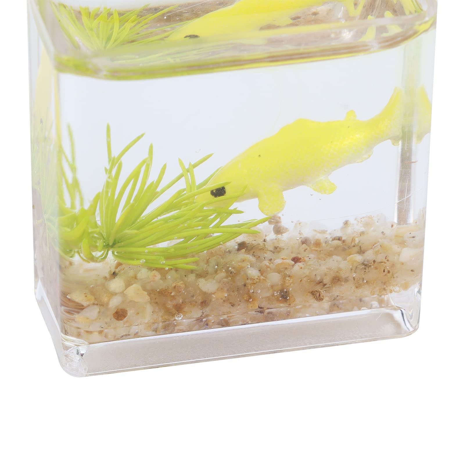 Tnfeeon 1:12 Scale Miniature Fish Bowl - Clear Glass Dollhouse Accessory for Realistic & Minimalist Decor | Perfect for Dollhouse Displays, Fairy Gardens & Miniature Scenes