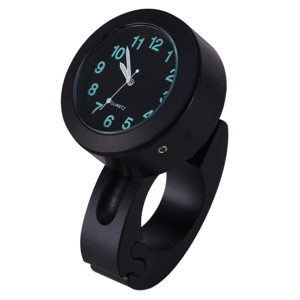 Waterproof Motorcycle Clock - Universal Handlebar Mount for Outdoor Riding