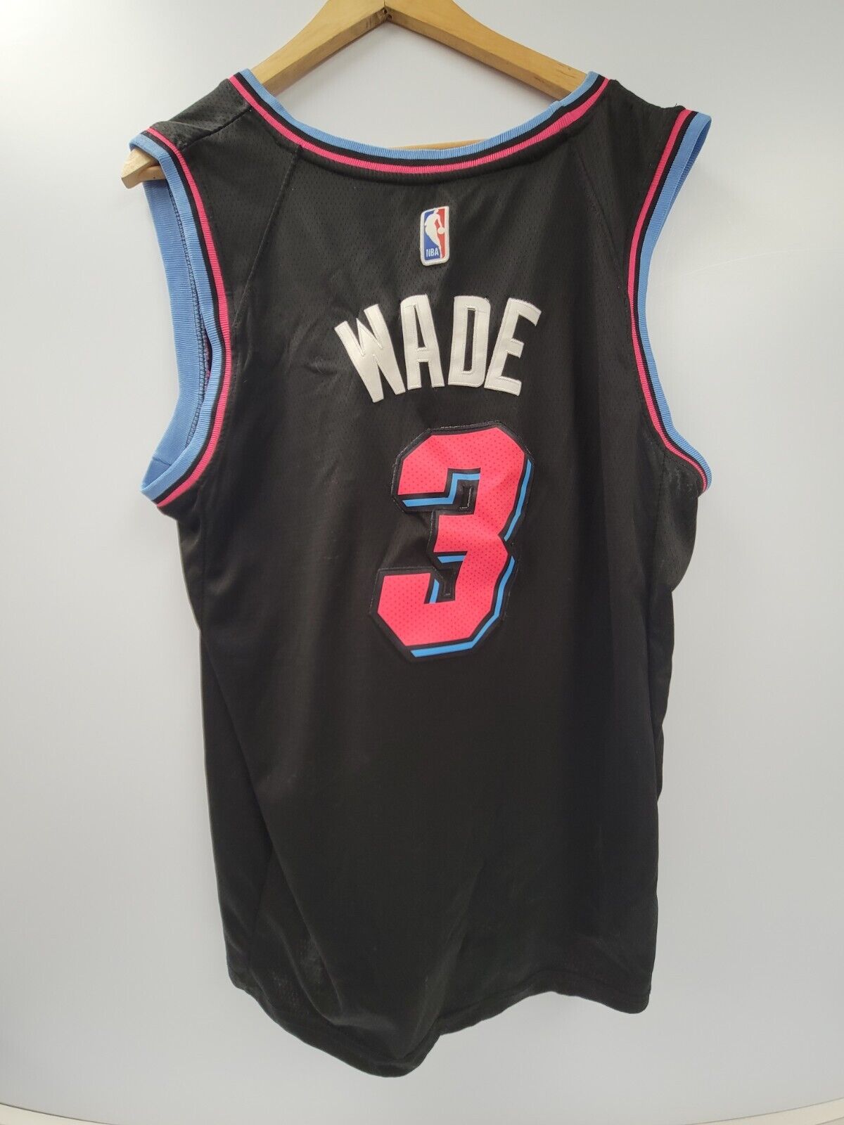 Nike Miami Heat #3 Dwyane Wade Swingman Jersey - Size 50 - Authentic NBA Basketball Jersey for Men - Perfect for Games, Fan Events & Collectibles