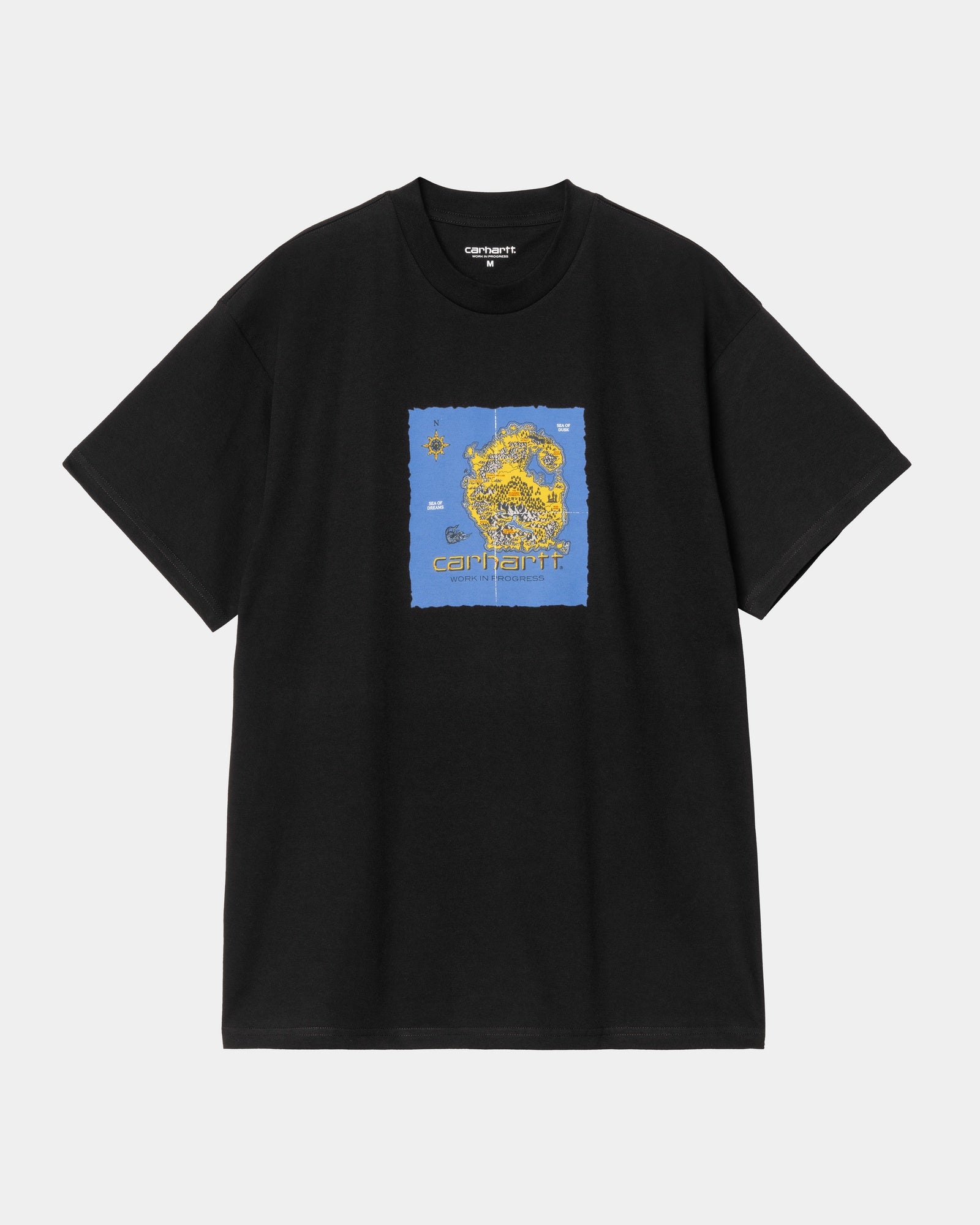 Vintage Old World Graphic T-Shirt for Men & Women - Classic Black Cotton Tee | Casual Wear, Street Style, Retro Fashion