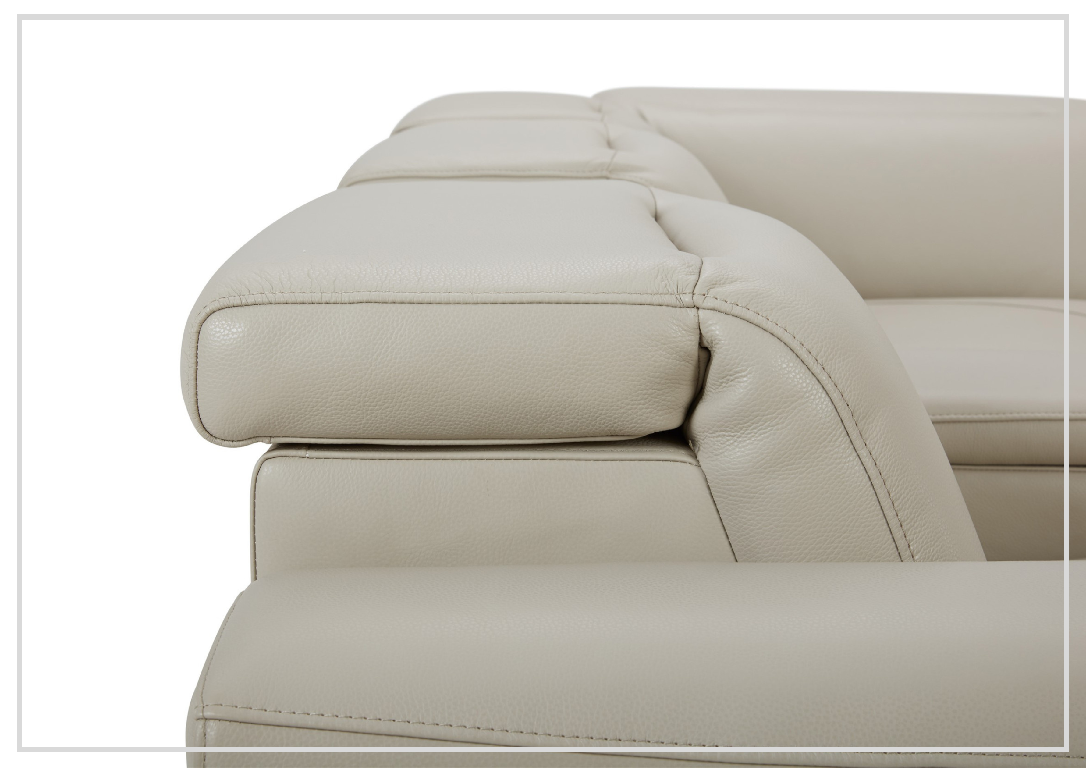 Gio Italia Picasso 6-Piece Motion Recliner Sectional Sofa Set with Power Recline & Cup Holders - Modern L-Shaped Living Room Furniture for Home Theater & Family Gatherings