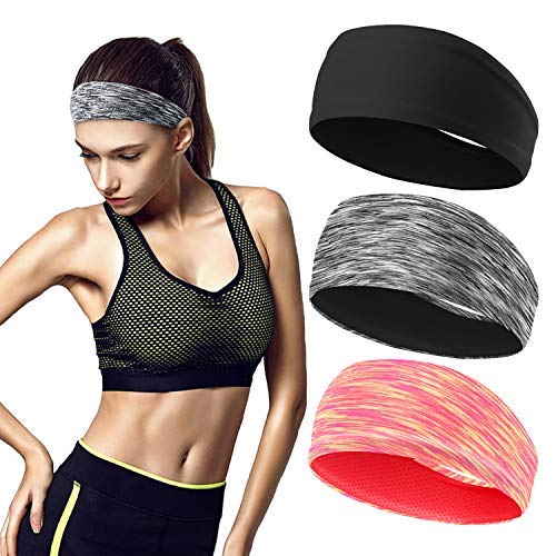 Women's Fashion Workout Headbands - Non-Slip Sweat Bands & Gym Hair Accessories for Running, Yoga & Fitness | Stylish & Comfortable Hair Wraps