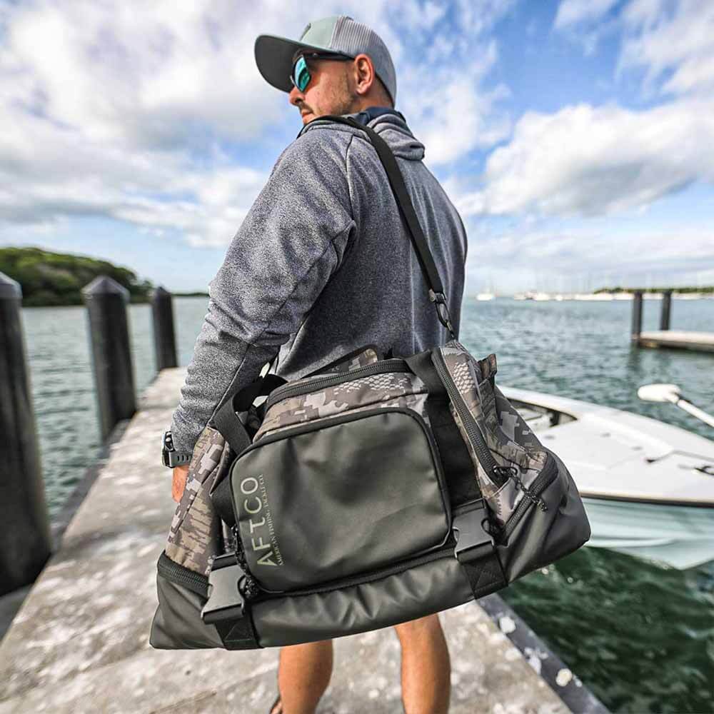 AFTCO Premium Overnight Travel Bag - Durable Waterproof Duffel for Gym, Weekend Getaways & Business Trips - Perfect Carry-On Luggage for Men & Women