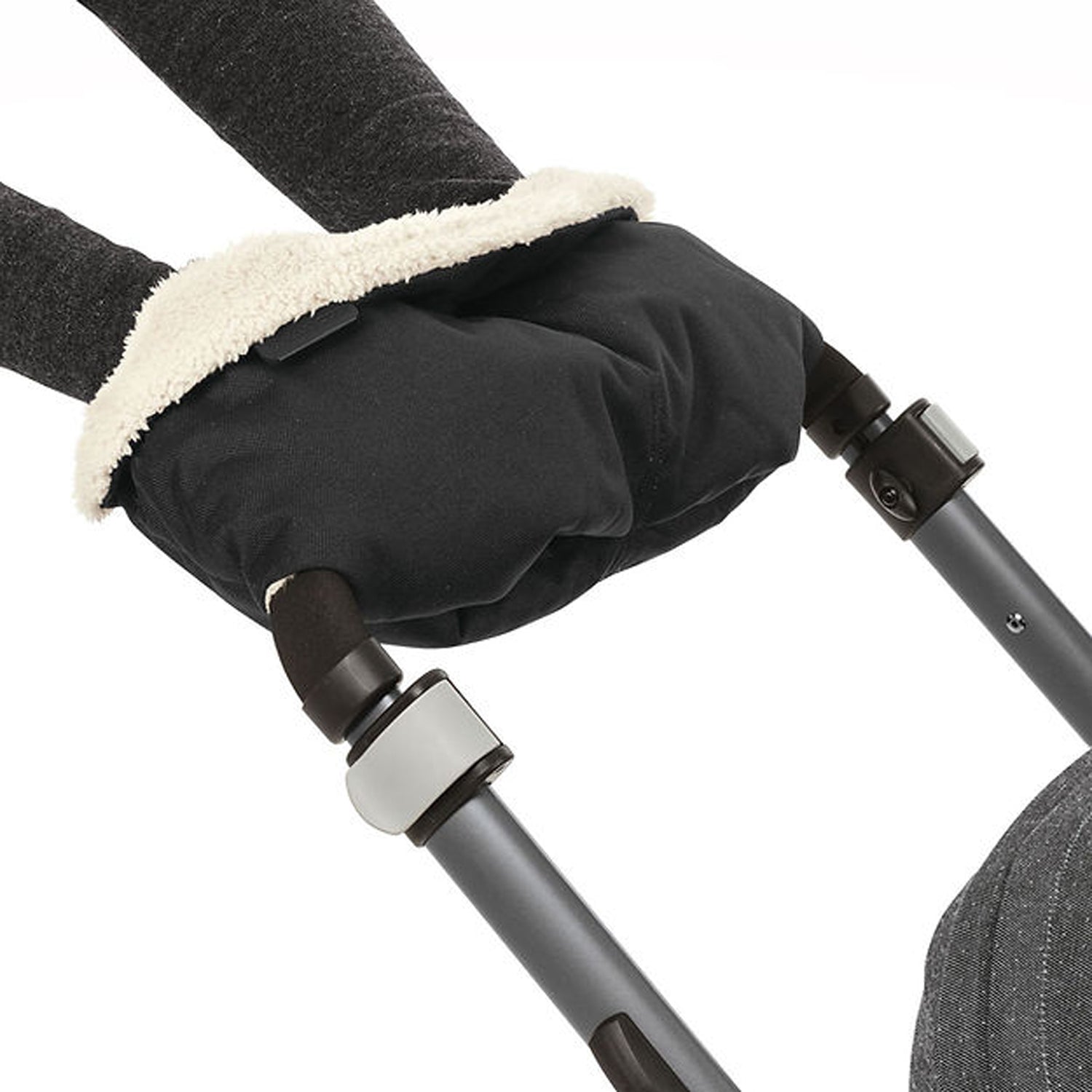 Maxi Cosi Stroller Gloves for Baby - Essential Black Winter Accessories | Keep Hands Warm & Protected in Cold Weather