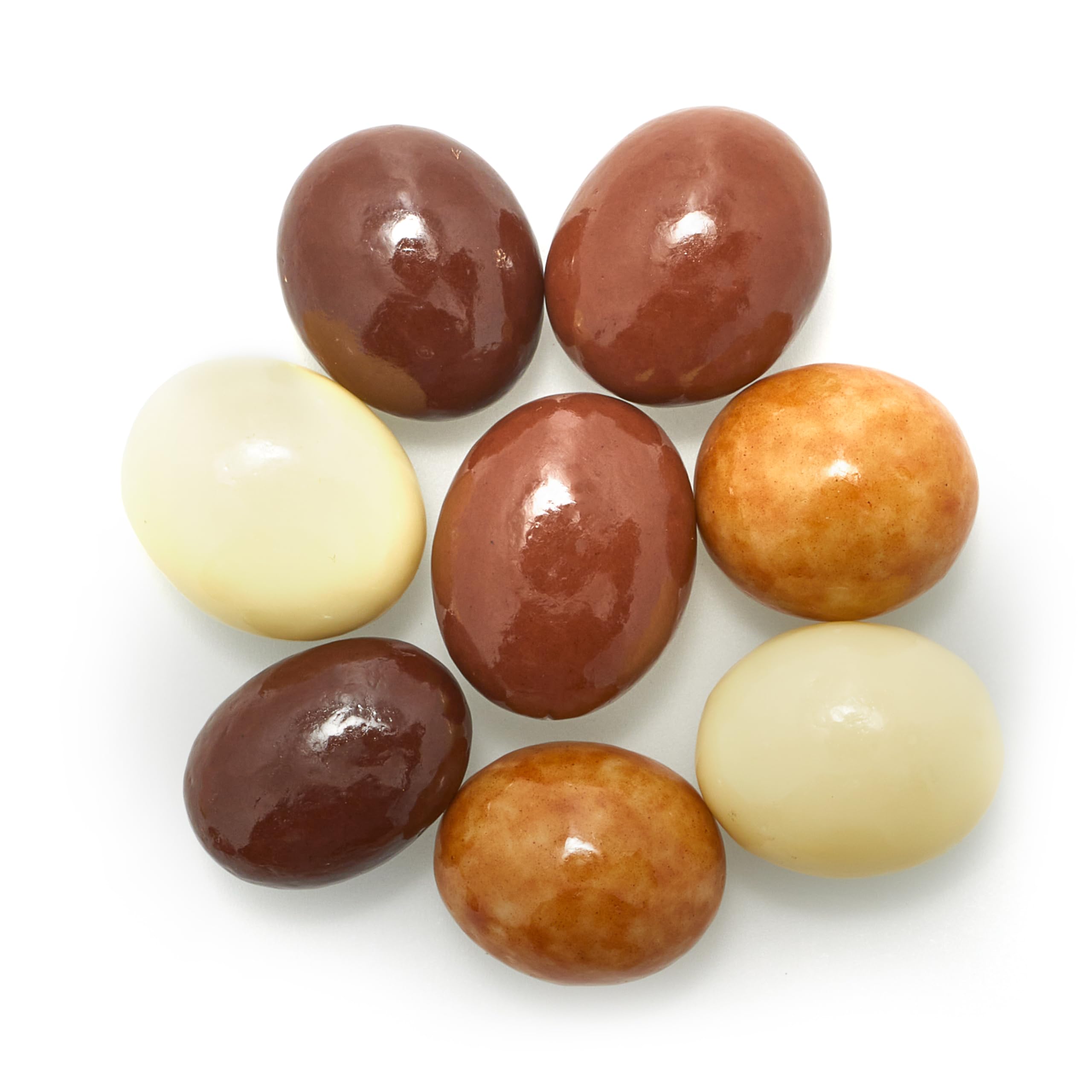 Yupik Triple Chocolate Espresso Coffee Beans - 2.2 lb (35.2 oz) - Milk, White & Dark Chocolate Covered Coffee Beans - Smooth & Crunchy Sweet Snack - Perfect for Baking, Dessert Toppings & Coffee Pairing - Great for Gifts, Office Snacks & Movie Nights
