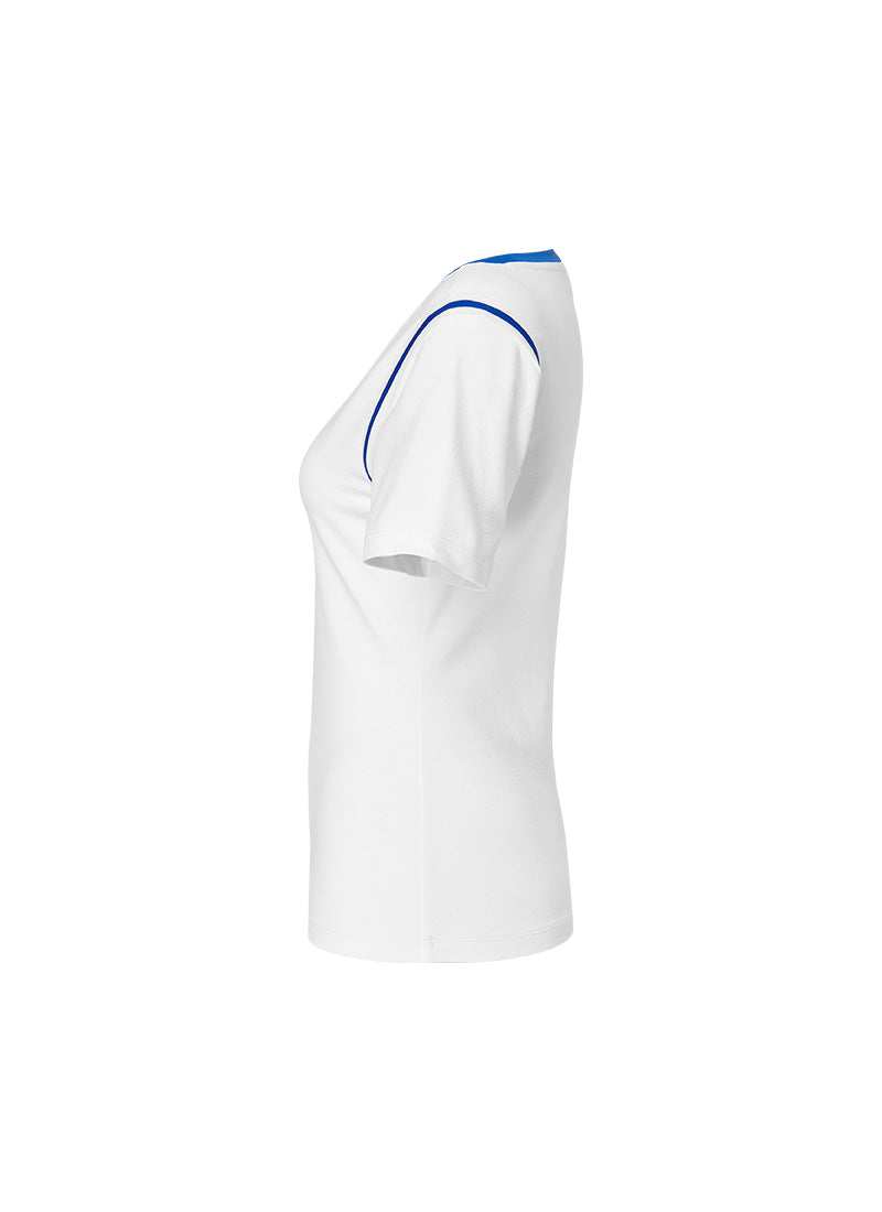 Stylish Line Trim Slub Short Sleeve T-Shirt for Men & Women | Casual Summer Fashion Top | Perfect for Beach Outings, Streetwear & Everyday Comfort