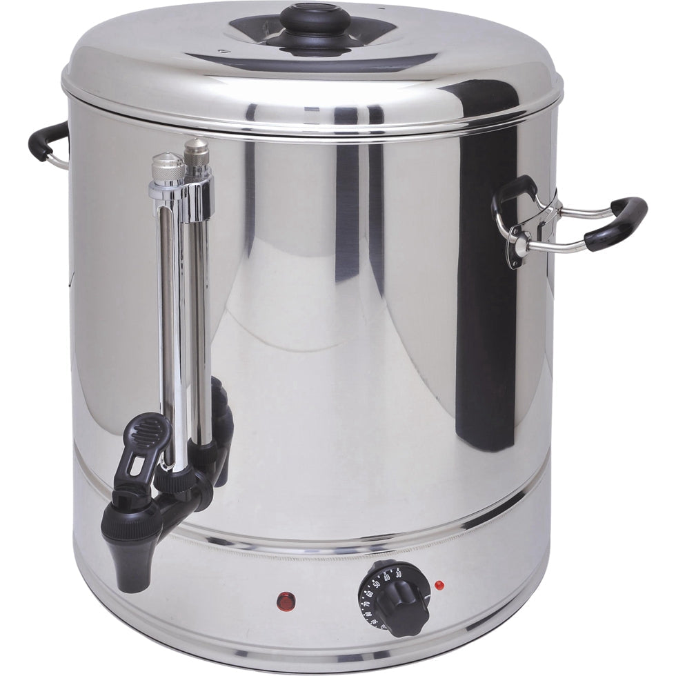 Benchstar 30L Electric Hot Water Urn WB-30 - Commercial Stainless Steel Water Boiler for Tea, Coffee & Catering - Perfect for Restaurants, Offices & Events
