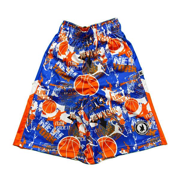 Men's New York Hoops Attack Basketball Shorts - Breathable & Comfortable for Training, Games & Casual Wear