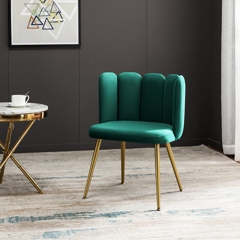 Elodia Side Chair - Modern Accent Chair for Dining Room, Living Room & Office - Sturdy Wooden Frame with Upholstered Seat - Perfect for Home Decor & Small Spaces