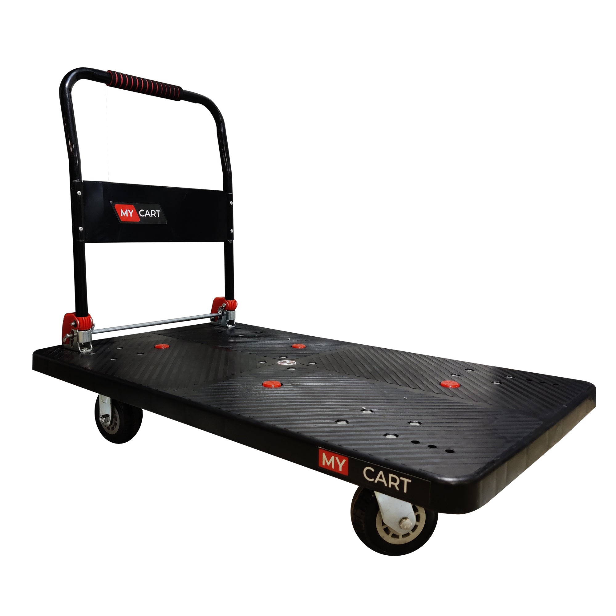 MY CART MT 40 Roadready - Heavy Duty Utility Cart with 40-Inch Deck for Moving, Hauling & Storage - Perfect for Warehouse, Garage, Garden & DIY Projects