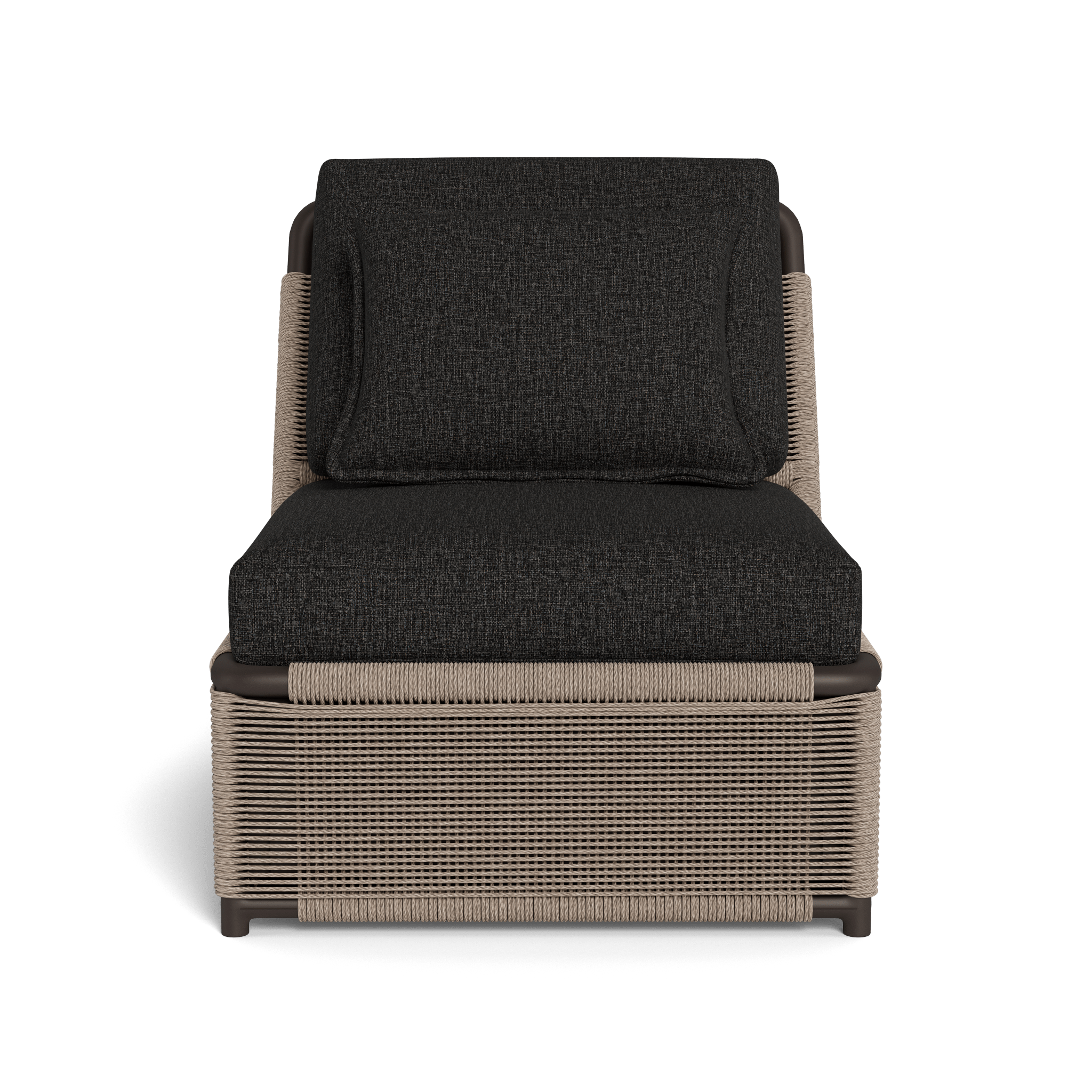 Comfortable Formentera Easy Chair - Modern Lounge Chair for Living Room, Bedroom, or Patio - Soft Fabric Upholstery with Sturdy Wooden Legs - Perfect for Relaxing, Reading, or Napping