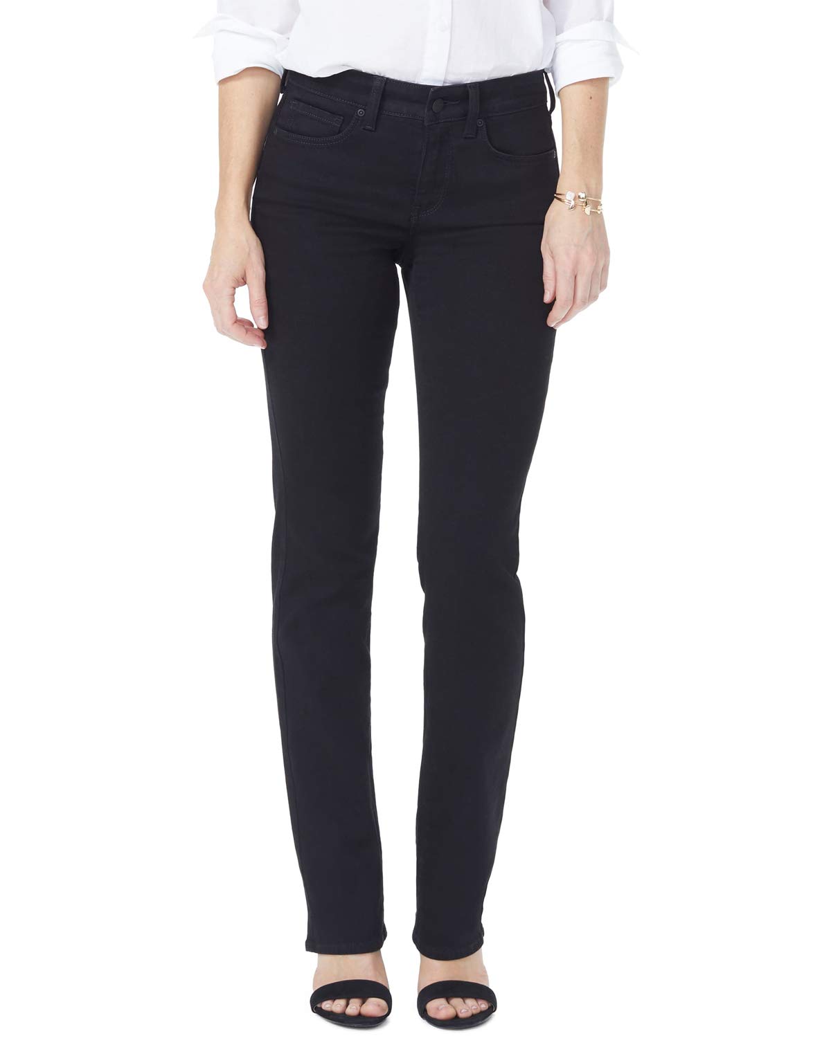 NYDJ Women's Marilyn Straight Leg Denim Jeans - Comfortable Stretch Jeans for Everyday Wear, Work & Casual Outings