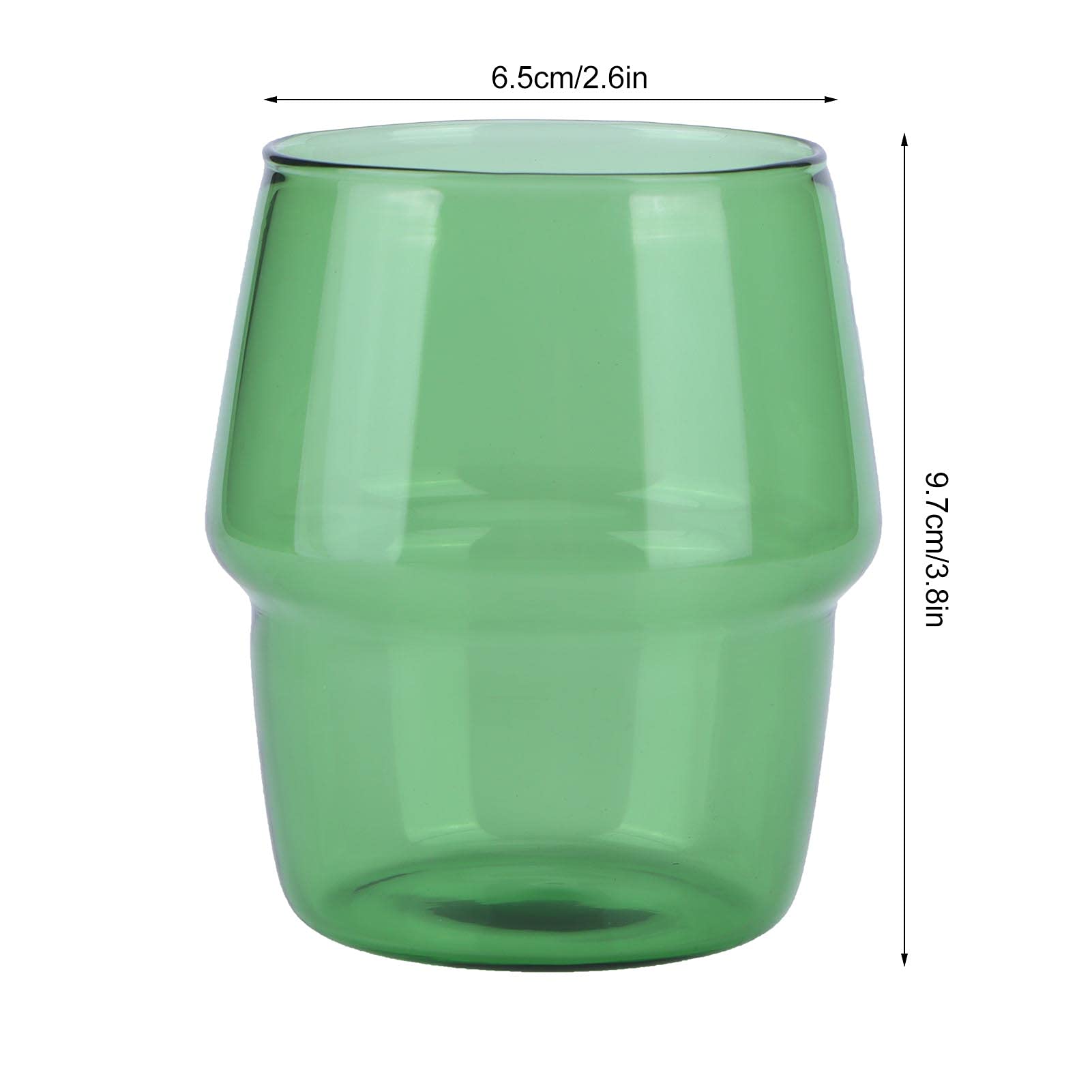 Heat-Resistant 350ml Coffee Mug with Exquisite Design - Perfect for Milk, Tea & Hot Drinks - Ideal Gift for Father's Day & Christmas (Green) - Great for Home, Office & Daily Commute