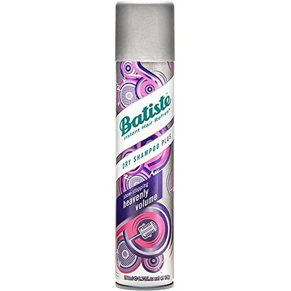 Batiste Heavenly Volume Dry Shampoo for Volume & Body - No Rinse, 200ml - Instant Hair Refresh for Busy Mornings & Travel