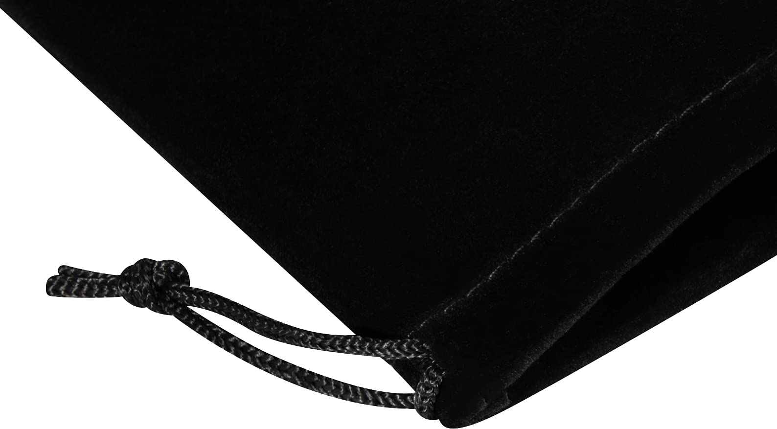 Premium Velvet Drawstring Gift Bags Bulk 50 Pack (5x7 Inches) - Elegant Black Jewelry Pouches for Wedding Favors, Party Gifts & Holiday Presents