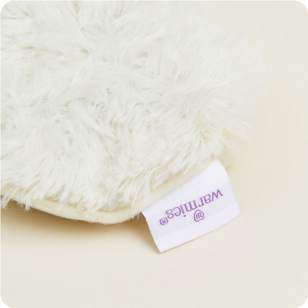 Warmies Lavender Scented Microwaveable Eye Mask for Stress Relief & Sleep Aid - Perfect for Travel, Relaxation & Spa Nights