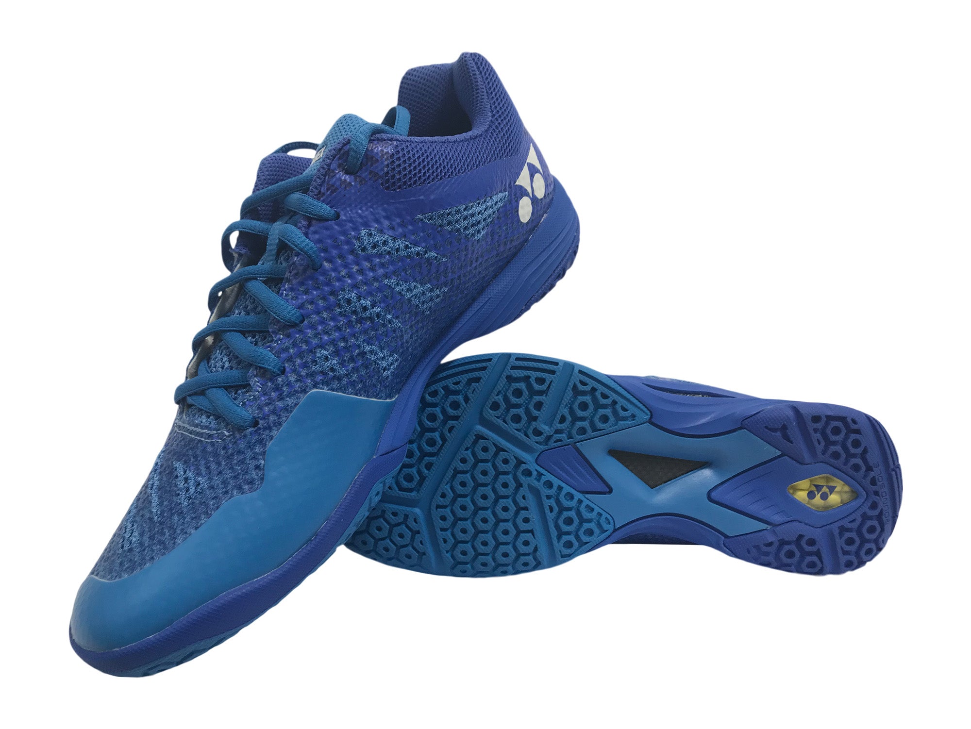 Yonex Aerus 3 MX Men's Badminton Shoes - Lightweight & Breathable Blue Sports Shoes for Indoor Court Play & Training