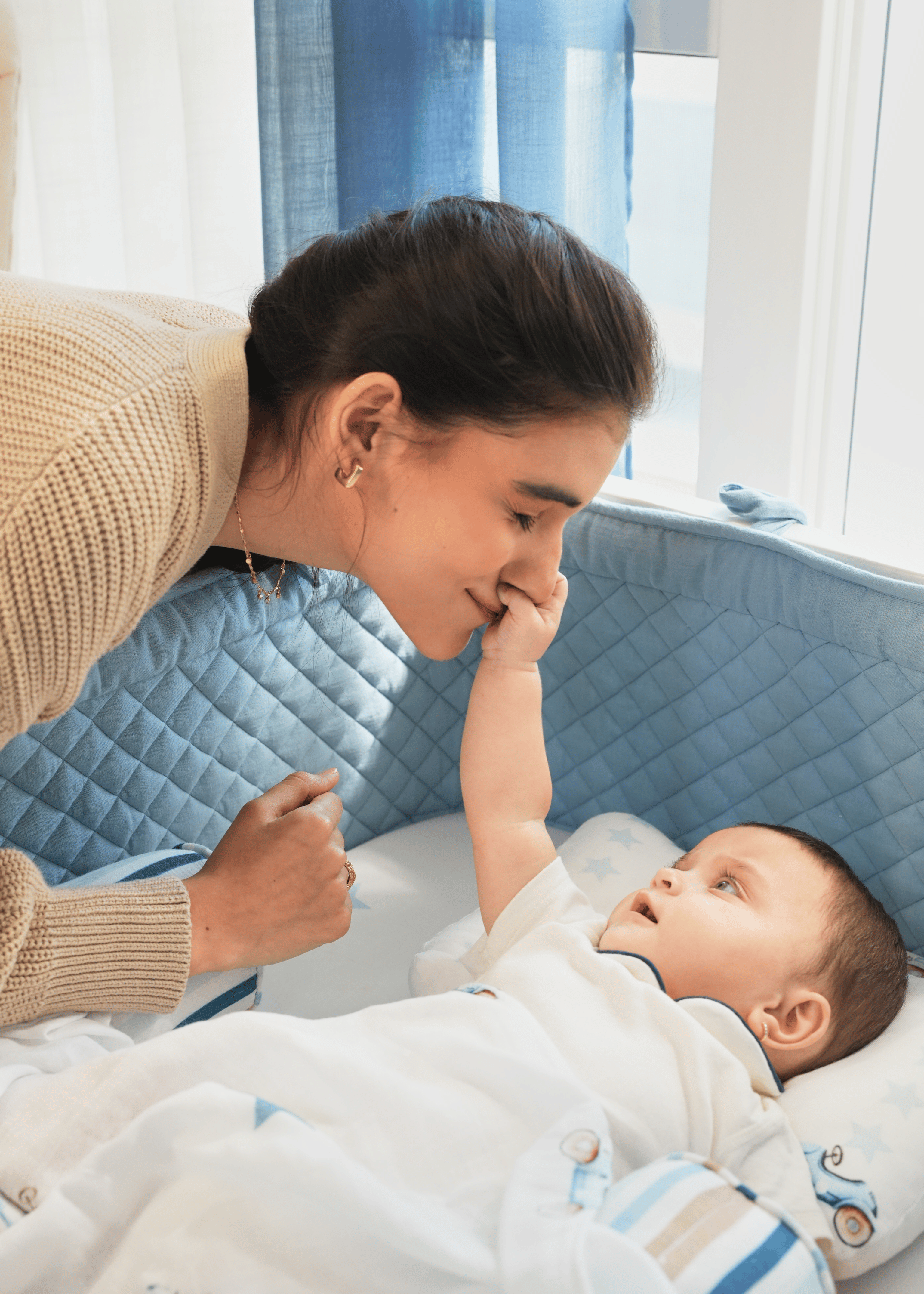 Roadster Baby Pillow - Soft & Breathable Infant Head Support for Safe Sleep, Travel & Tummy Time - Newborn & Toddler Comfort Cushion for Crib, Stroller & Car Seat